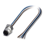 Phoenix Contact Male 5 way M12 to Sensor Actuator Cable, 500mm
