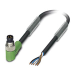 Phoenix Contact Male 5 way M8 to Sensor Actuator Cable, 3m
