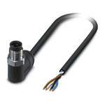 Phoenix Contact Male 4 way M12 to Sensor Actuator Cable, 2m