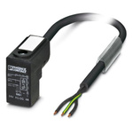 Phoenix Contact 3 way DIN 43650 Form C to 3 way Unterminated Sensor Actuator Cable, 1.5m