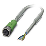 Phoenix Contact Female 5 way M12 to 5 way Unterminated Sensor Actuator Cable, 1.5m