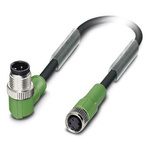 Phoenix Contact Male 3 way M12 to Female 3 way M8 Sensor Actuator Cable, 3m