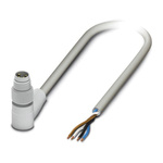 Phoenix Contact Male 4 way M8 to Sensor Actuator Cable, 1.5m