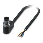 Phoenix Contact Male 4 way M12 to Sensor Actuator Cable, 5m
