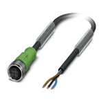Phoenix Contact Female 3 way M12 to Sensor Actuator Cable, 10m