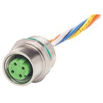 HARTING Female 4 way M12 to Unterminated Sensor Actuator Cable, 5m