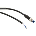 TE Connectivity Straight Male 4 way M8 to Unterminated Sensor Actuator Cable, 1.5m