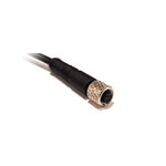 Bulgin Straight Female 4 way M5 to Unterminated Sensor Actuator Cable, 1m