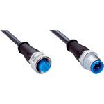 Sick Straight Female 5 way M12 to 5 way Unterminated Sensor Actuator Cable, 1m