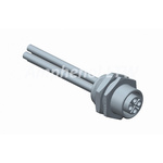 Amphenol Straight Female 4 way M12 to Unterminated Sensor Actuator Cable, 300mm