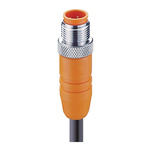 Lumberg Automation Straight Male 8 way M12 to Unterminated Sensor Actuator Cable, 2m