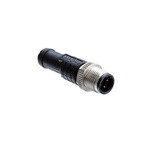Amphenol Male 17 way M12 to Male M12 Sensor Actuator Cable, 1m
