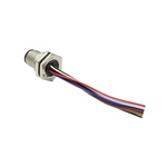 Amphenol Male 17 way M12 to Unterminated Sensor Actuator Cable, 200mm