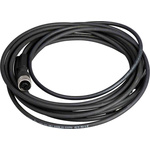 Telemecanique Sensors Straight Male 4 way M12 to Straight Female 4 way M12 Sensor Actuator Cable, 5m