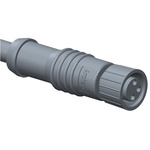 Amphenol Industrial Female 4 way M8 to Sensor Actuator Cable, 2m