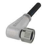 BALLUFF Right Angle Female M8 to Unterminated Sensor Actuator Cable, 5m