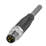 BALLUFF Straight Male M8 to Unterminated Sensor Actuator Cable, 2m