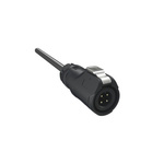 Amphenol Communications Solutions Straight Male M12 to Unterminated Sensor Actuator Cable, 1m
