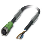 Phoenix Contact Straight Female M12 to Sensor Actuator Cable, 30m