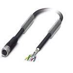 Phoenix Contact Straight Female M8 to Bus Cable, 15m