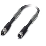 Phoenix Contact Straight Male M8 to Female M8 Bus Cable, 15m