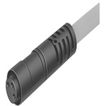 Festo Straight Female 3 way M8 to 3 way Unterminated Cable, 10m