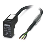 Phoenix Contact Male 3 way DIN 43650 Form C to Sensor Actuator Cable, 5m
