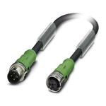 Phoenix Contact Female 4 way M12 to Sensor Actuator Cable, 15m