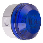 Moflash LED195 Blue LED Beacon, 35 → 85 V ac/dc, Flashing, Surface Mount, Wall Mount