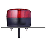 AUER Signal PCL Red LED Beacon, 230 V ac, 240 V ac, , Multiple Effect, Surface Mount