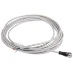 Sick Straight Female 4 way M12 to 4 way Unterminated Sensor Actuator Cable, 5m