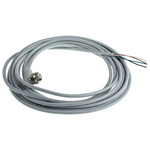 Pepperl + Fuchs Right Angle Female 4 way M12 to Unterminated Sensor Actuator Cable, 10m