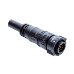 Amphenol Straight Male 4 way X-Lok C Size to Unterminated Sensor Actuator Cable, 1m