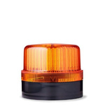 AUER Signal BLG Series Orange LED Beacon, 24 V, Flashing, Panel-Mounted