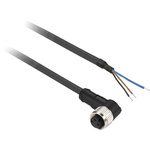 Telemecanique Sensors Right Angle Female 3 way M8 to Sensor Actuator Cable, 2m