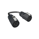 Amphenol Communications Solutions Straight Male M16 to Male M16 Sensor Actuator Cable, 1m