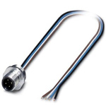 Phoenix Contact Male M12 to Sensor Actuator Cable, 500mm