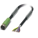 Phoenix Contact Straight Female M8 to Sensor Actuator Cable, 1.5m