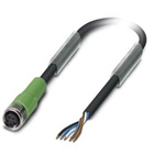 Phoenix Contact Straight Female M8 to Sensor Actuator Cable, 1.5m