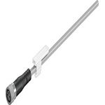 Straight Female 3 way M8 to 3 way Unterminated Cable, 5m
