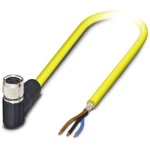 Phoenix Contact Female 3 way M8 to Unterminated Sensor Actuator Cable, 5m