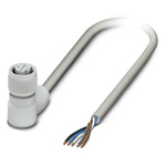 Phoenix Contact Female 5 way M12 to 5 way Unterminated Sensor Actuator Cable, 1.5m