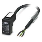 Phoenix Contact 3 way DIN 43650 Form C to 3 way Unterminated Sensor Actuator Cable, 1.5m
