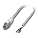 Phoenix Contact Male 4 way M12 to Sensor Actuator Cable, 1.5m