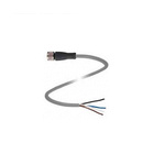 Pepperl + Fuchs Straight 4 way M12 to Unterminated Sensor Actuator Cable, 5m