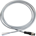 Telemecanique Sensors Male 4 way M12 to Sensor Actuator Cable, 2m