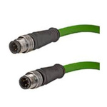 Brad from Molex 4 way M12 to M12 Sensor Actuator Cable, 2m