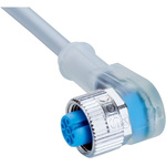 Sick Female 4 way M12 to Unterminated Sensor Actuator Cable, 10m
