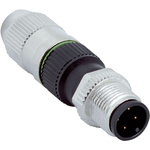 Sick Male 4 way M12 to Unterminated Sensor Actuator Cable