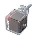 BALLUFF Right Angle DIN 43650 Form A to Unterminated Sensor Actuator Cable, 2m